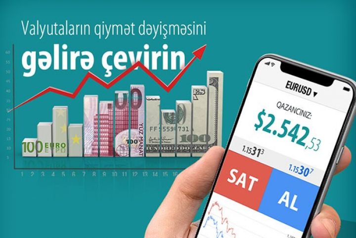 Valyutaların dəyişməsini gəlirə çevirin!