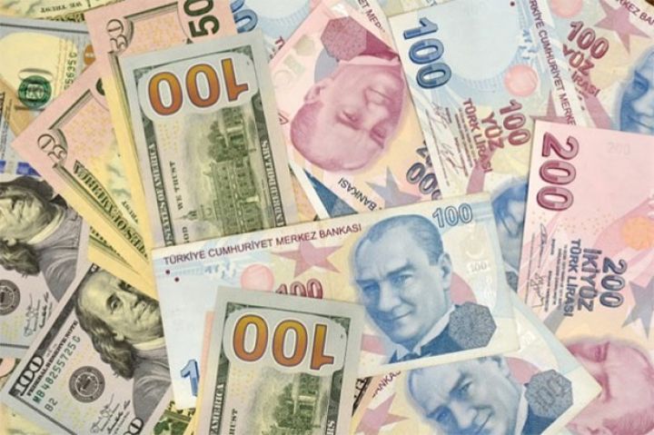 Banklarda Dollar, Avro, Rubl və lirənin alış-satış qiymətləri