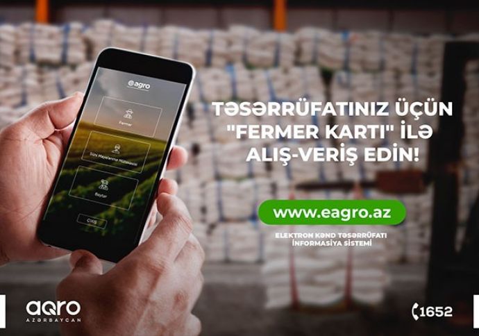“Sistemdə fermerlər üçün qiymətlər də yerləşdiriləcək"