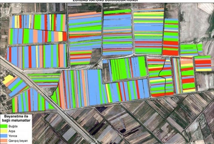 Fermerlərin bəyan məlumatları peykdən dəqiqləşdirilir
