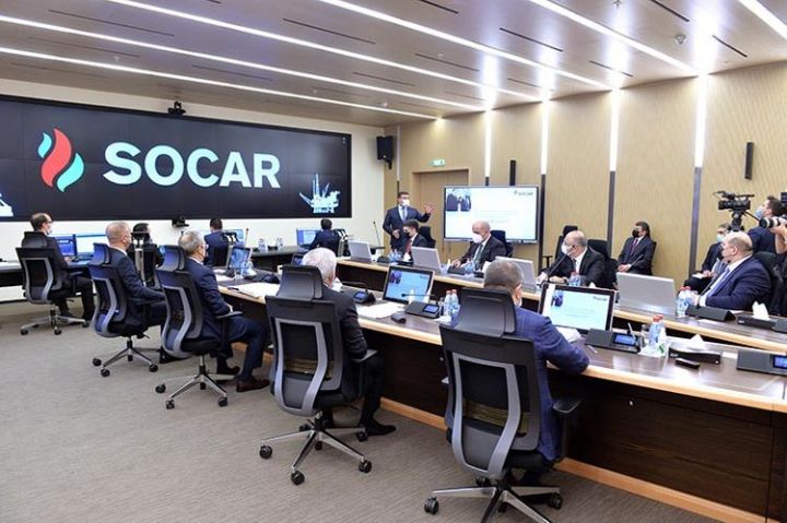 SOCAR-da Vizualizasiya Mərkəzi açılıb - FOTO
