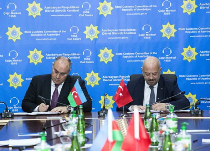 Azərbaycan-Türkiyə gömrük məsələləri üzrə birgə komitənin iclası keçirilib