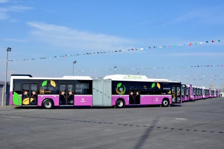 Bakıya yeni gətirilmiş 50 avtobus bu marşrut xətlərində istifadəyə verildi