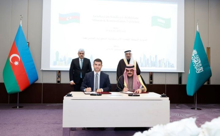 Azərbaycan-Səudiyyə Ərəbistanı Birgə İşgüzar Şurasının yaradılacaq