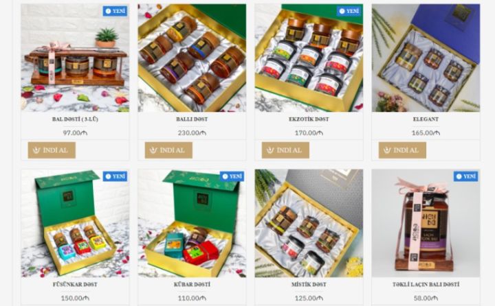 Sanballı Yeni il hədiyyələri "Heybə"də