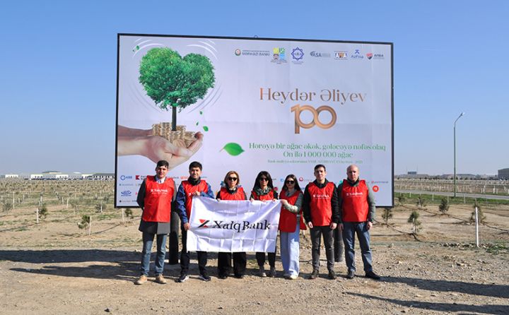Xalq Bank ağacəkmə aksiyasında iştirak etdi
