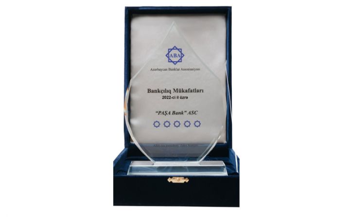 “PAŞA Bank” ABA tərəfindən 5 nüfuzlu mükafata layiq görülüb