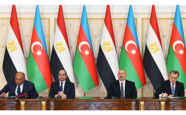 Azərbaycan-Misir sənədləri imzalanıb