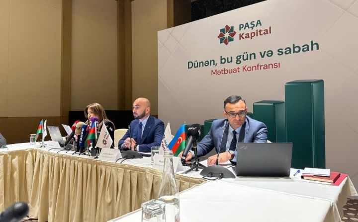 “PAŞA Kapital” ötən ilin nəticələri və 2023-2025-ci illərin strateji inkişaf planına dair mətbuat konfransı keçirib