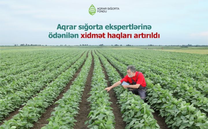 Aqrar sığorta ekspertlərinə ödənilən xidmət haqları artırılıb - MƏBLƏĞLƏR
