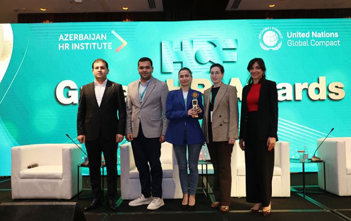 Azercell "Ən Yaxşı Mükafatlandırma və Tanıma Strategiyası" mükafatına layiq görülüb