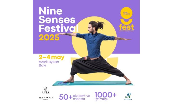 “Azərsun Holdinq”in baş sponsorluğu ilə “Nine Senses Fest 2025” keçiriləcək