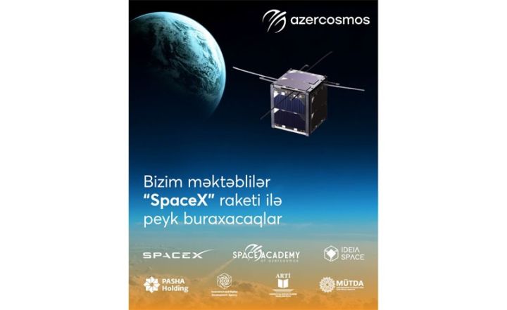PAŞA Holding-in dəstəyi ilə azərbaycanlı məktəblilər ilk dəfə “SpaceX” raketi ilə orbitə peyk buraxacaq