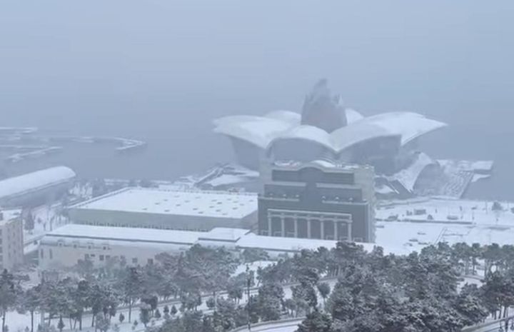Bakıya yenidən qar yağacaq