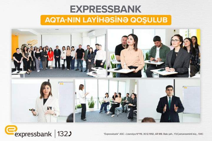 Expressbank AQTA-nın layihəsinə qoşulub