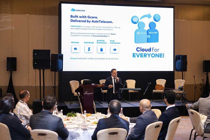 “AzInTelecom” “Gcore” şirkəti ilə birgə “AzInCloud” platformasını təqdim etdi