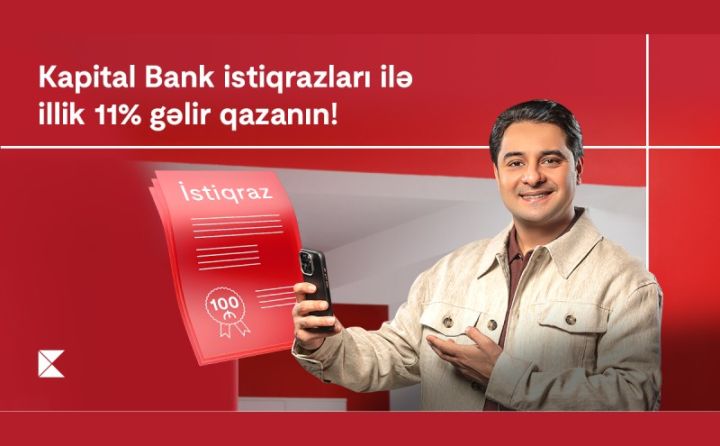 Kapital Bank-ın 30 000 000 manat həcmində istiqraznın abunə yazılışı başladı