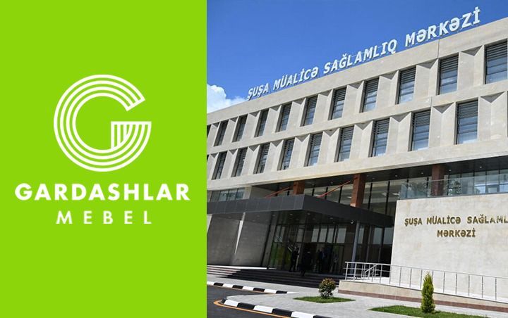 “Gardashlar Mebel”dən Şuşada səhiyyəyə töhfə - Müalicə-Sağlamlıq Mərkəzi yerli istehsal mebellər ilə təmin edilib