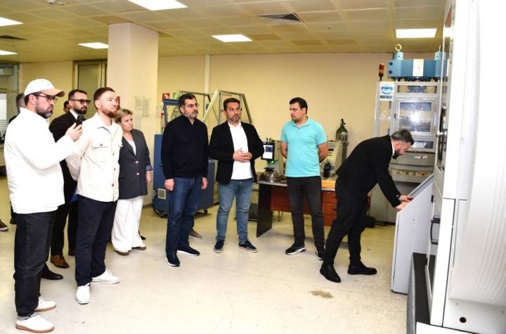 Dağıstan nümayəndə heyəti Sumqayıt Kimya Sənaye Parkında olub