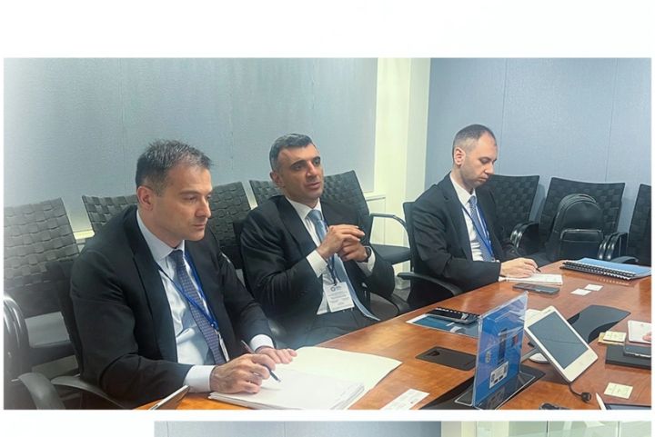 Taleh Kazımovun rəhbərlik etdiyi nümayəndə heyəti bir sıra maliyyə institutları ilə görüşüb