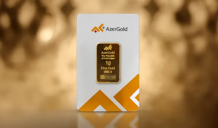 Dövlət şirkəti 1 qramlıq qızıl külçələri satışa çıxardı