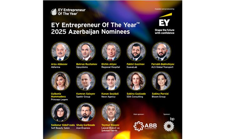“EY İlin İş Adamı 2025” mükafatının qalibi yaxın zamanda məlum olacaq