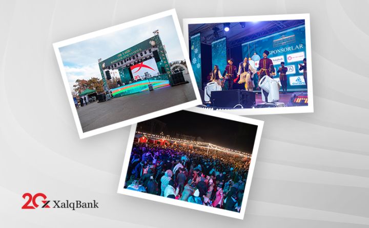 Xalq Bank Xankəndidə keçirilən “Qış Nağılı” yarmarkasının tərəfdaşı olub