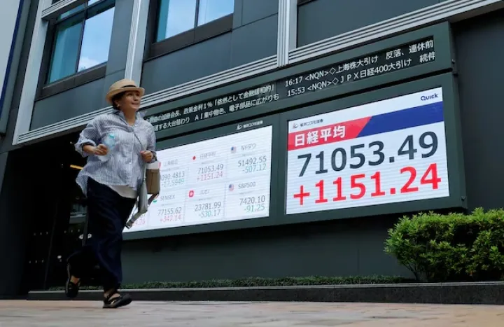 Yaponiya və Cənubi Koreya birjaları rekord qırdı, dollar 13 aylıq maksimuma yaxınlaşdı
