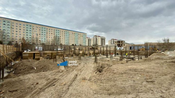 Naxçıvanda ticarət mərkəzi inşa edilir - Gündəlik 1000 nəfərdən çox ziyarətçi qəbul edə biləcək